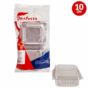 Mini Doce Quadrado 130ml Art 10UN